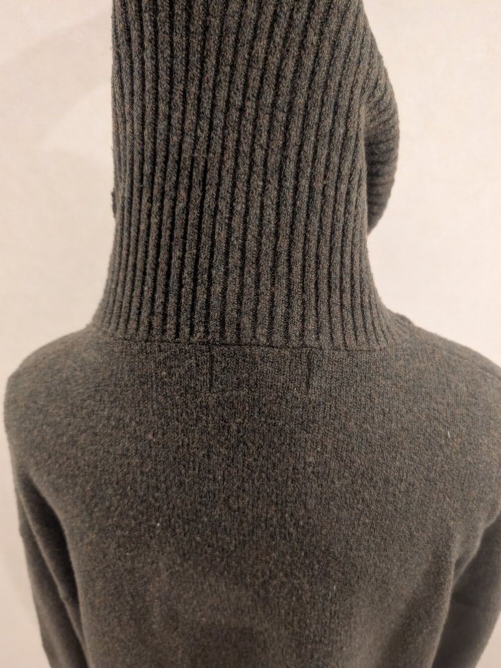 Old Navy Heathered Olive Green Oversized Cowl Neck Sweater Size Large - Picture 9 of 9